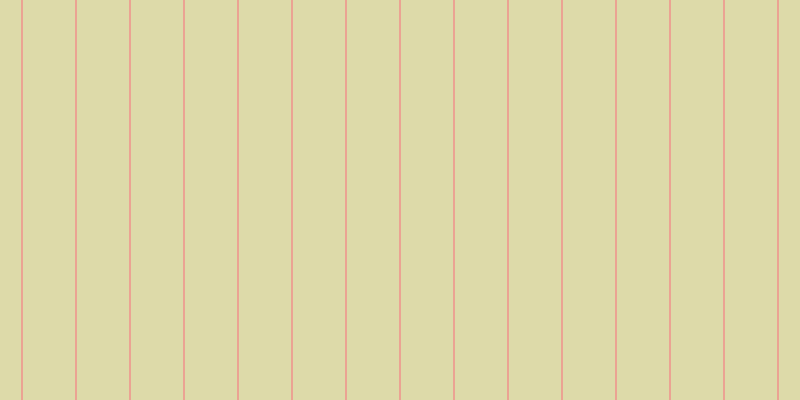 #bdb855 (50%), #eba393 vertical lines, two pixels wide, fifty-two pixels apart