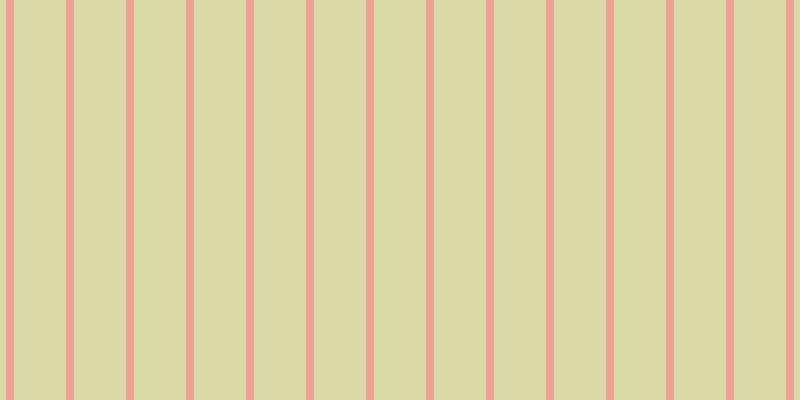 #bdb855 (50%), #eba393 vertical lines, eight pixels wide, fifty-two pixels apart