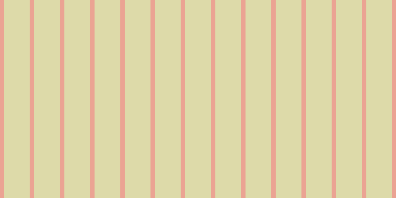 #bdb855 (50%), #eba393 vertical lines, nine pixels wide, fifty-two pixels apart