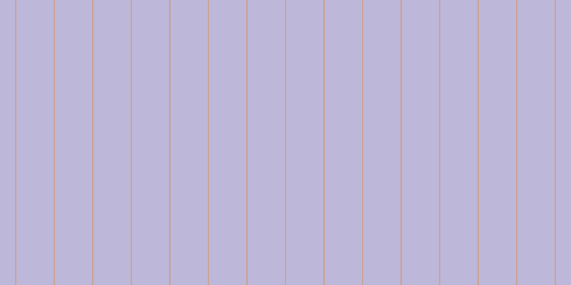 #bdb8d9, #caa393 vertical lines, two pixels wide, fifty-two pixels apart
