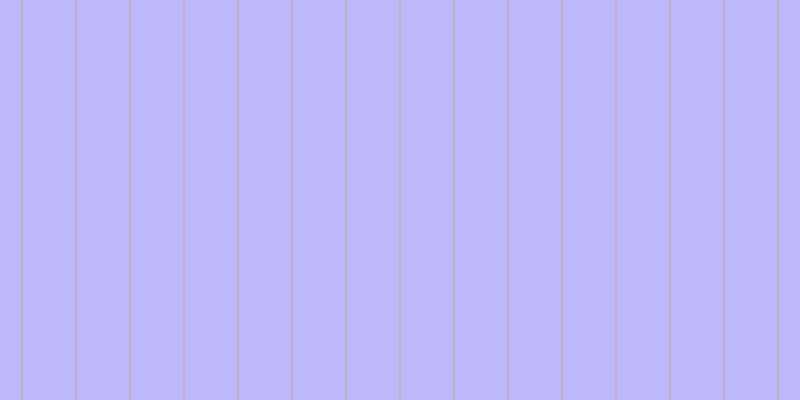 #bdb8fa, #caa393 vertical lines, one pixels wide, fifty-three pixels apart