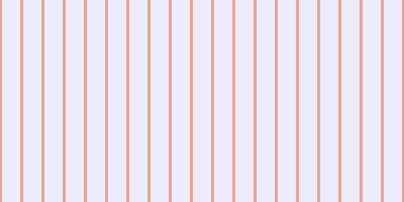 #bdb8fa (25%), #eba393 vertical lines, six pixels wide, thirty-six pixels apart