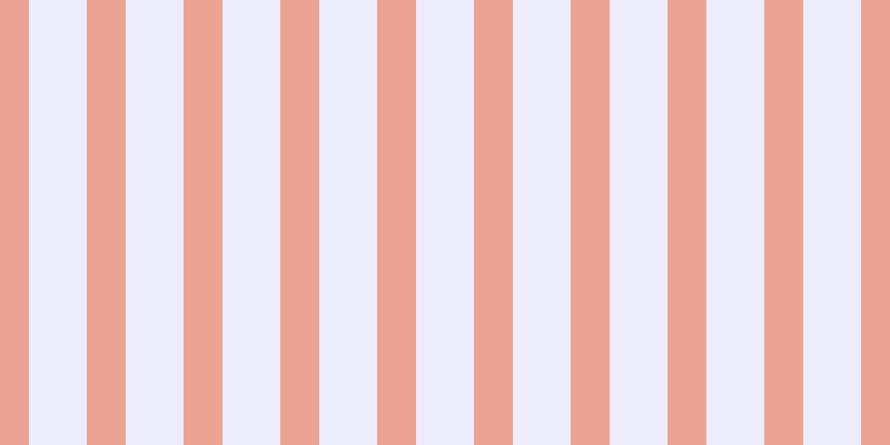 #bdb8fa (25%), #eba393 vertical lines, thirty-five pixels wide, fifty-two pixels apart