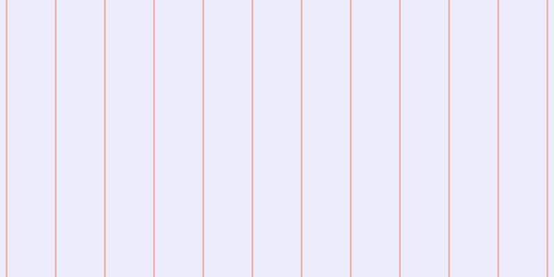 #bdb8fa (25%), #eba393 vertical lines, two pixels wide, sixty-nine pixels apart