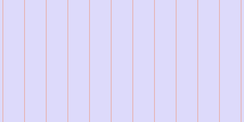 #bdb8fa (50%), #eba393 vertical lines, two pixels wide, sixty-nine pixels apart