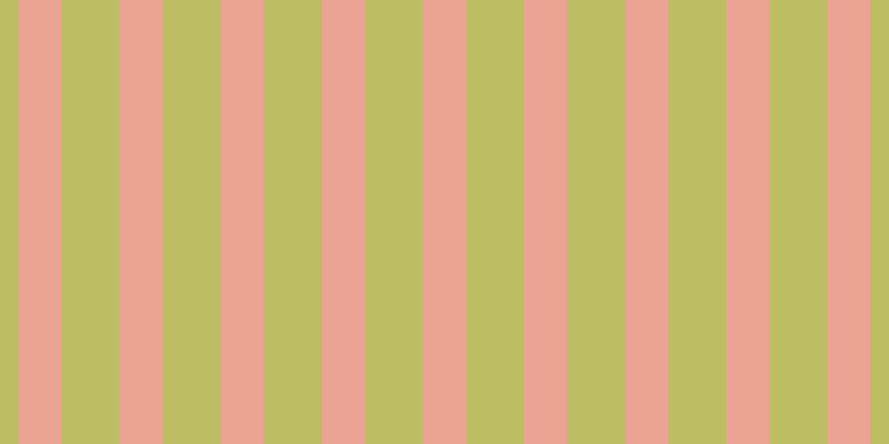 #bdbd63, #eba393 vertical lines, thirty-nine pixels wide, fifty-two pixels apart