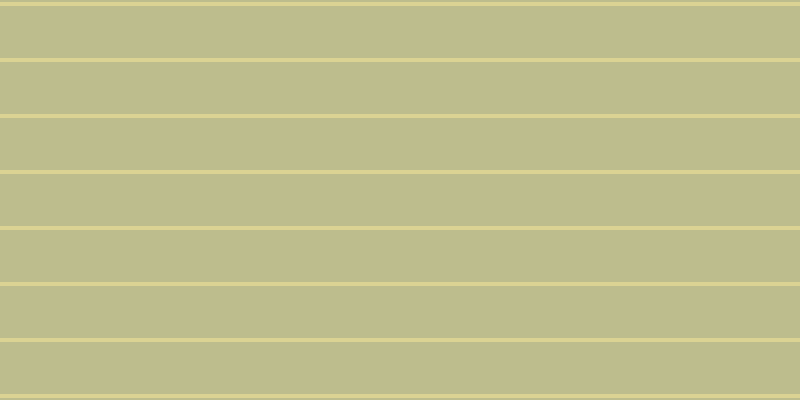 #bdbd8d, #dbd393 horizontal lines, four pixels wide, fifty-two pixels apart