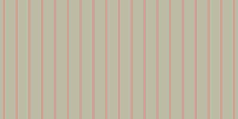 #bdbda5, #caa393 vertical lines, eight pixels wide, thirty-five pixels apart