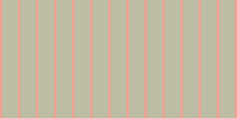 #bdbda5, #eba393 vertical lines, nine pixels wide, fifty-two pixels apart