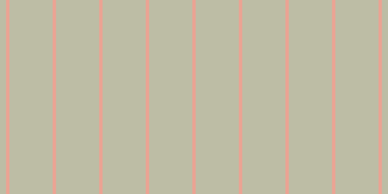 #bdbda5, #eba393 vertical lines, seven pixels wide, eighty-nine pixels apart