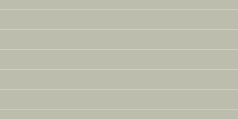 #bdbdad, #dbd393 horizontal lines, two pixels wide, sixty-five pixels apart