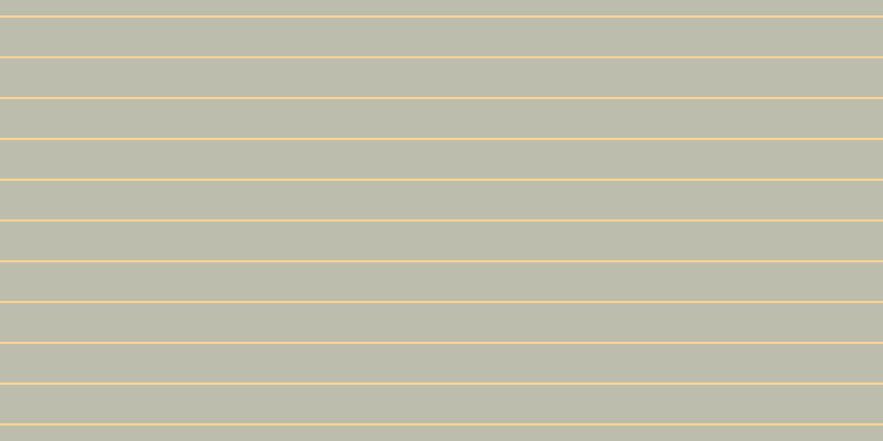 #bdbdae, #fcd393 horizontal lines, two pixels wide, thirty-five pixels apart