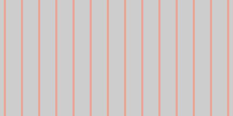 #bdbdbd (75%), #eba393 vertical lines, seven pixels wide, fifty-two pixels apart