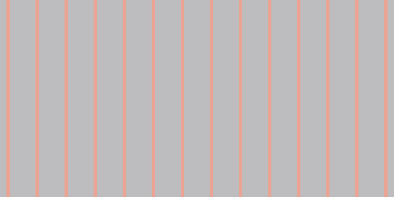 #bdbdbf, #eba393 vertical lines, seven pixels wide, fifty-two pixels apart