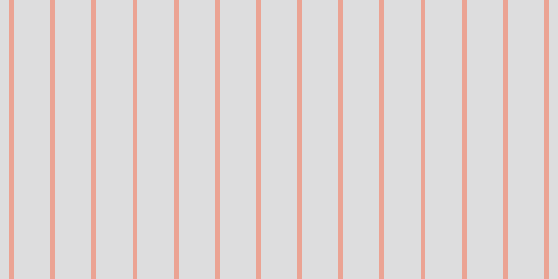 #bdbdbf (50%), #eba393 vertical lines, seven pixels wide, fifty-two pixels apart