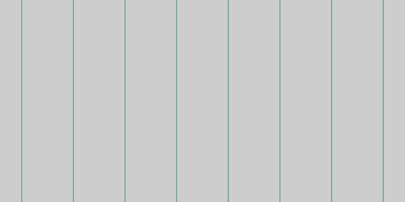 #bdbdbf (75%), #67a393 vertical lines, two pixels wide, one hundred pixels apart