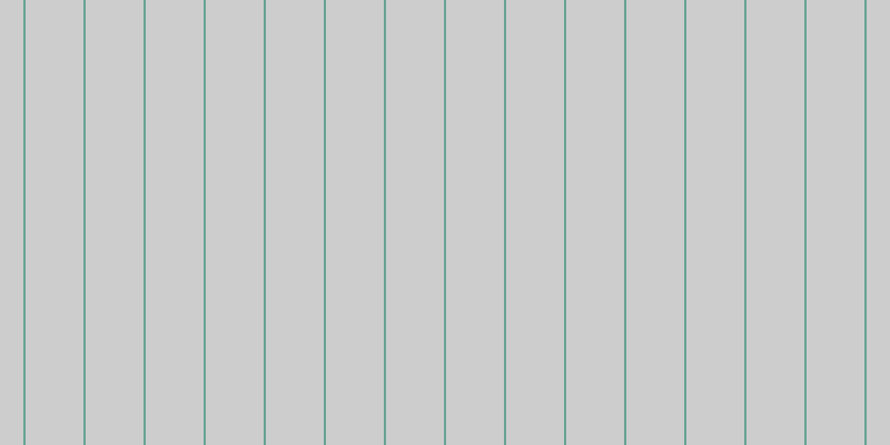 #bdbdbf (75%), #67a393 vertical lines, two pixels wide, fifty-two pixels apart