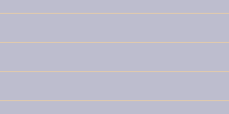 #bdbdce, #fcd393 horizontal lines, two pixels wide, one hundred pixels apart