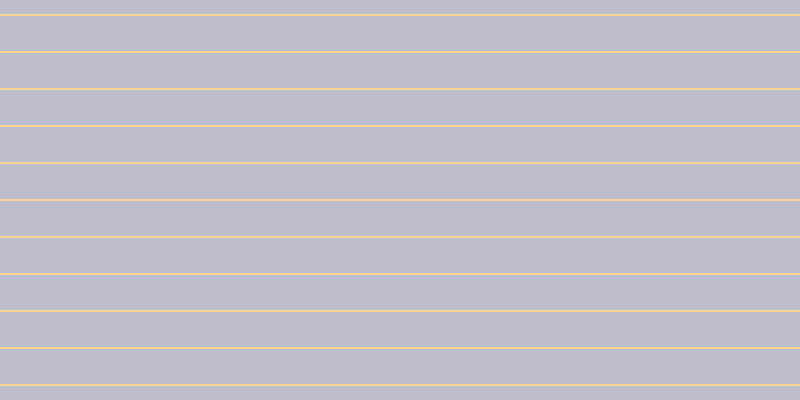 #bdbdce, #fcd393 horizontal lines, two pixels wide, thirty-five pixels apart