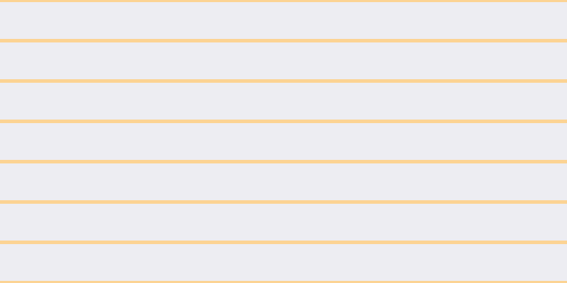 #bdbdce (25%), #fcd393 horizontal lines, five pixels wide, fifty-two pixels apart