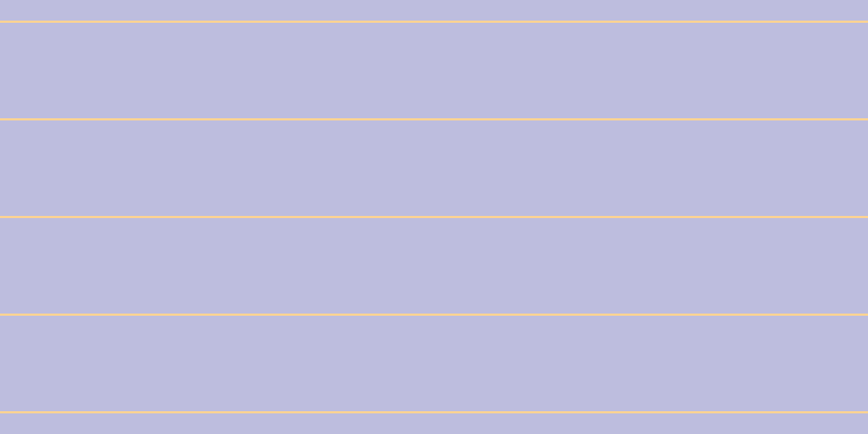 #bdbdde, #fcd393 horizontal lines, two pixels wide, eighty-eight pixels apart