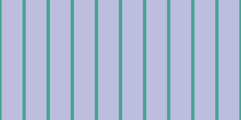 #bdbdde, #46a393 vertical lines, eleven pixels wide, sixty-nine pixels apart
