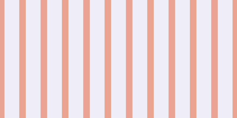 #bdbdde (25%), #eba393 vertical lines, twenty-two pixels wide, fifty pixels apart