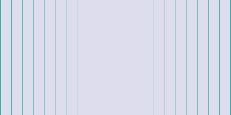 #bdbdde (50%), #04a393 vertical lines, two pixels wide, thirty-six pixels apart