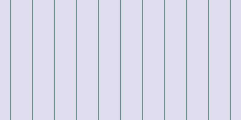 #bdbdde (50%), #67a393 vertical lines, two pixels wide, seventy-one pixels apart