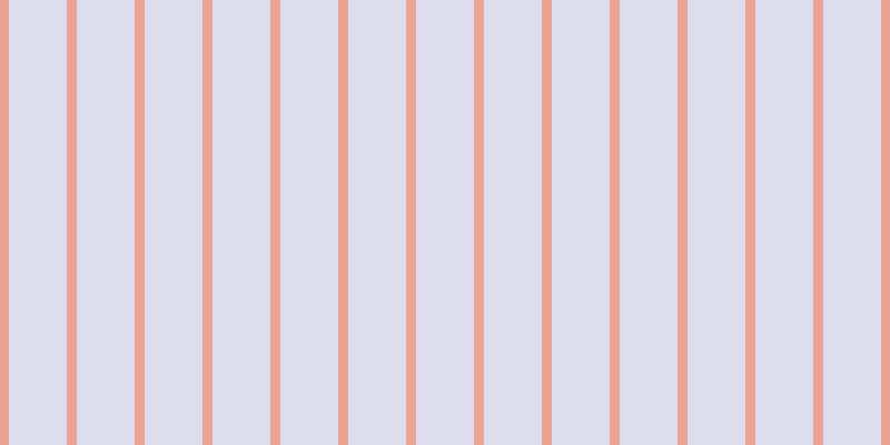 #bdbde0 (50%), #eba393 vertical lines, nine pixels wide, fifty-two pixels apart