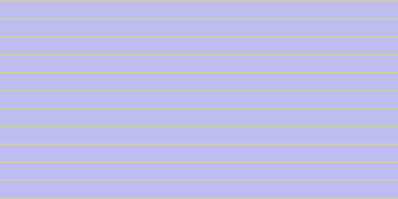 #bdbdef, #dbd393 horizontal lines, two pixels wide, thirty-four pixels apart