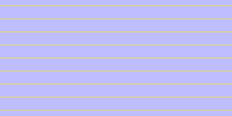 #bdbdff, #dbd393 horizontal lines, four pixels wide, forty-one pixels apart