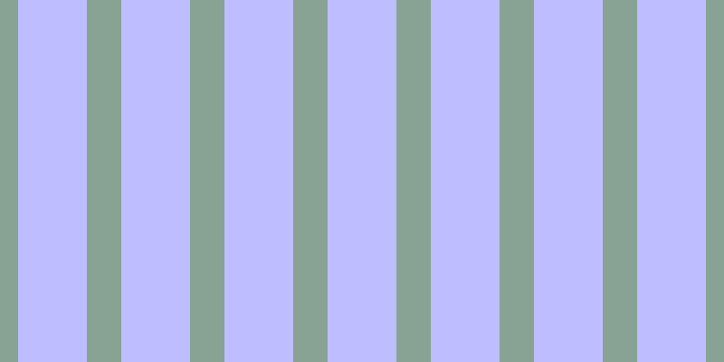 #bdbdff, #88a393 vertical lines, thirty-eight pixels wide, seventy-six pixels apart