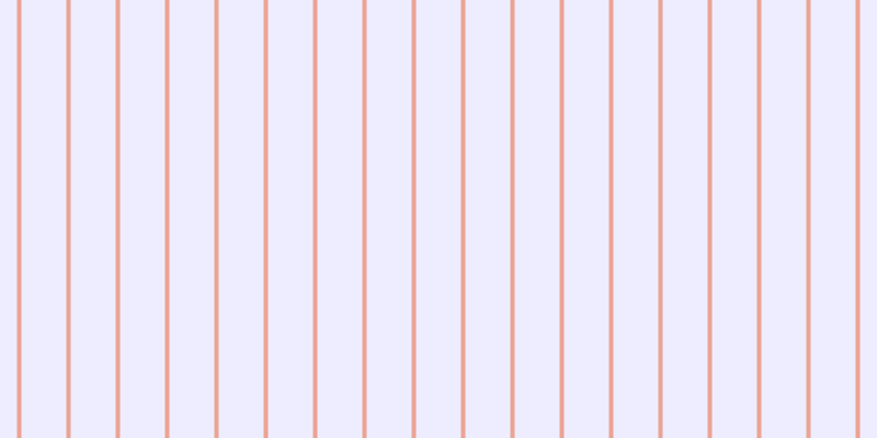 #bdbdff (25%), #eba393 vertical lines, four pixels wide, forty-one pixels apart