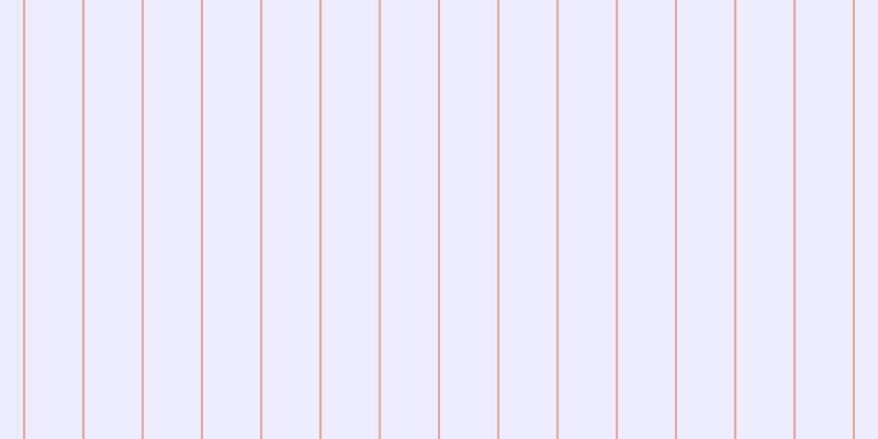 #bdbdff (25%), #eba393 vertical lines, two pixels wide, fifty-two pixels apart