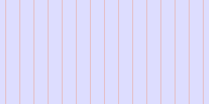 #bdbdff (50%), #eba393 vertical lines, two pixels wide, fifty-two pixels apart