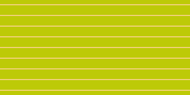 #bdca07, #fcd393 horizontal lines, four pixels wide, forty-one pixels apart