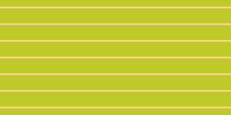 #bdca28, #fcd393 horizontal lines, six pixels wide, fifty-two pixels apart
