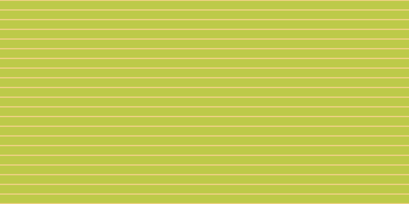 #bdca49, #fcd393 horizontal lines, two pixels wide, seventeen pixels apart