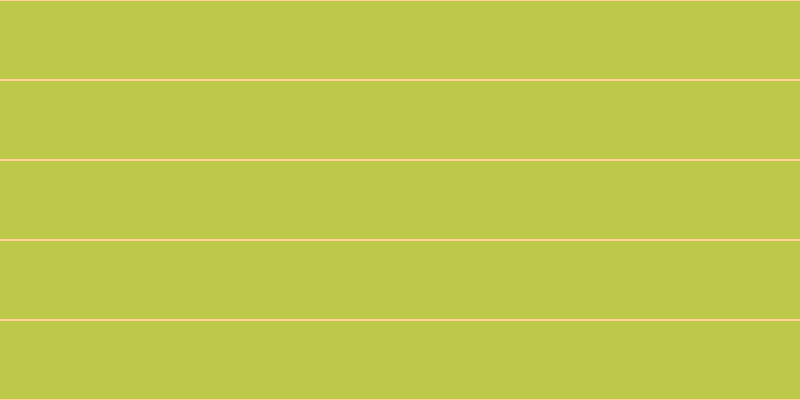 #bdca49, #fcd393 horizontal lines, two pixels wide, seventy-eight pixels apart