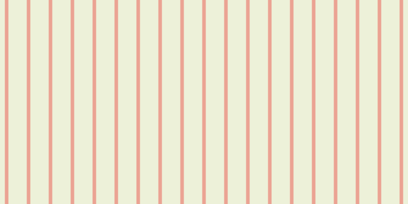#bdca6a (25%), #eba393 vertical lines, seven pixels wide, thirty-six pixels apart