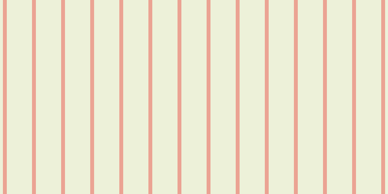 #bdca6a (25%), #eba393 vertical lines, eight pixels wide, fifty-two pixels apart