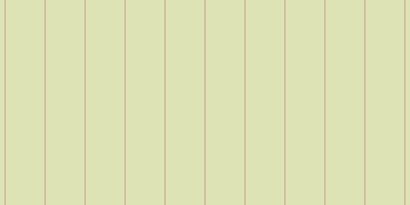 #bdca6a (50%), #caa393 vertical lines, two pixels wide, seventy-six pixels apart