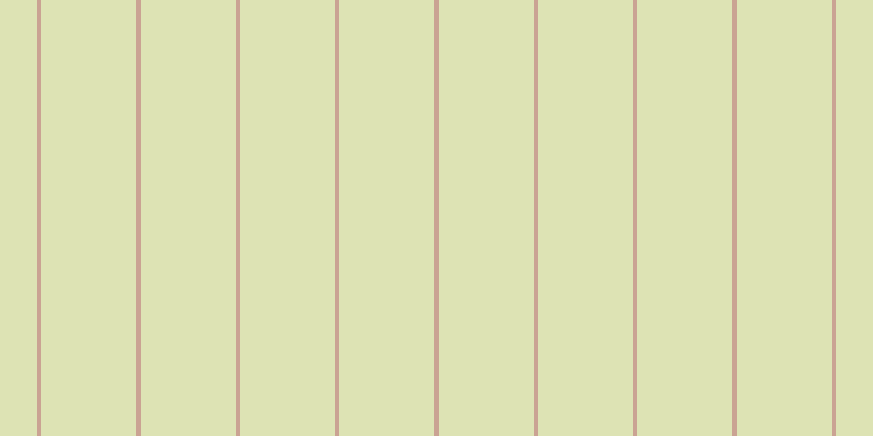 #bdca6a (50%), #caa393 vertical lines, four pixels wide, eighty-seven pixels apart