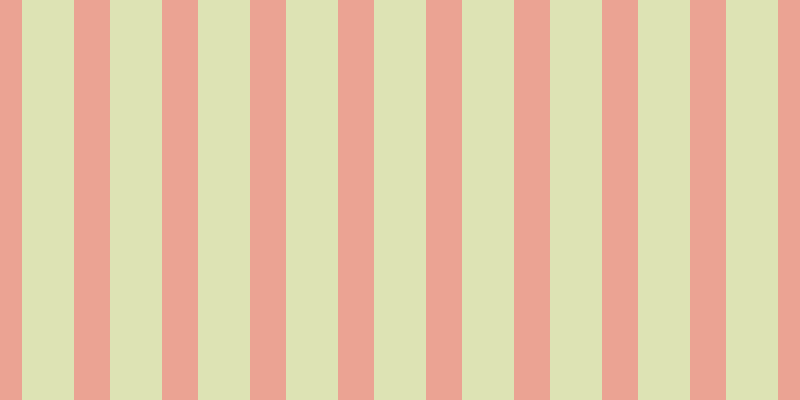 #bdca6a (50%), #eba393 vertical lines, thirty-six pixels wide, fifty-two pixels apart