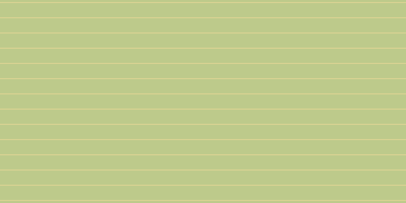 #bdca8b, #dbd393 horizontal lines, two pixels wide, twenty-eight pixels apart