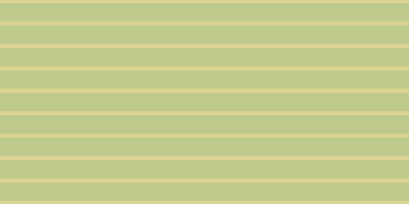#bdca8b, #dbd393 horizontal lines, eight pixels wide, thirty-six pixels apart