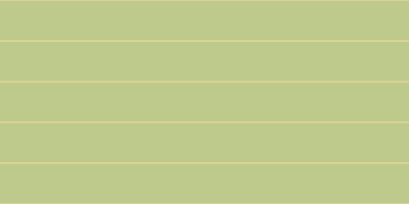 #bdca8b, #dbd393 horizontal lines, four pixels wide, seventy-six pixels apart
