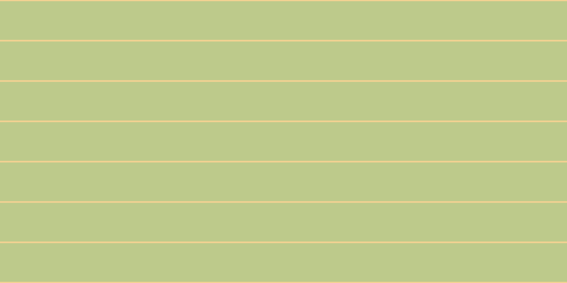 #bdca8b, #fcd393 horizontal lines, two pixels wide, fifty-five pixels apart