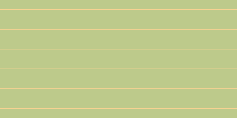 #bdca8b, #fcd393 horizontal lines, two pixels wide, sixty-five pixels apart